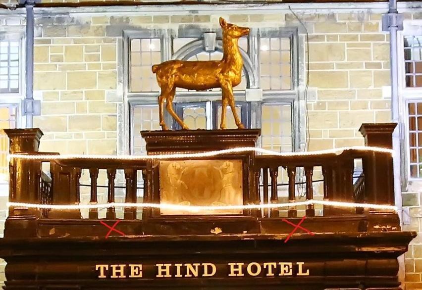 The Hind Hotel Уелингбъро Екстериор снимка